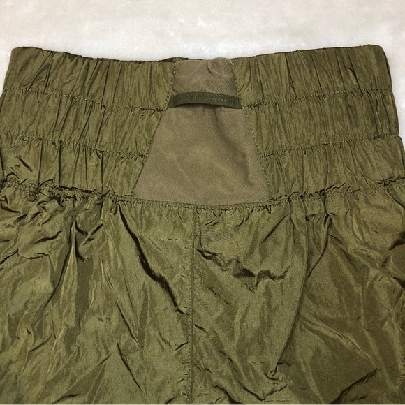 FP Movement Free People The Way Home Athletic Running Shorts Army Green Size SP - Picture 14 of 16